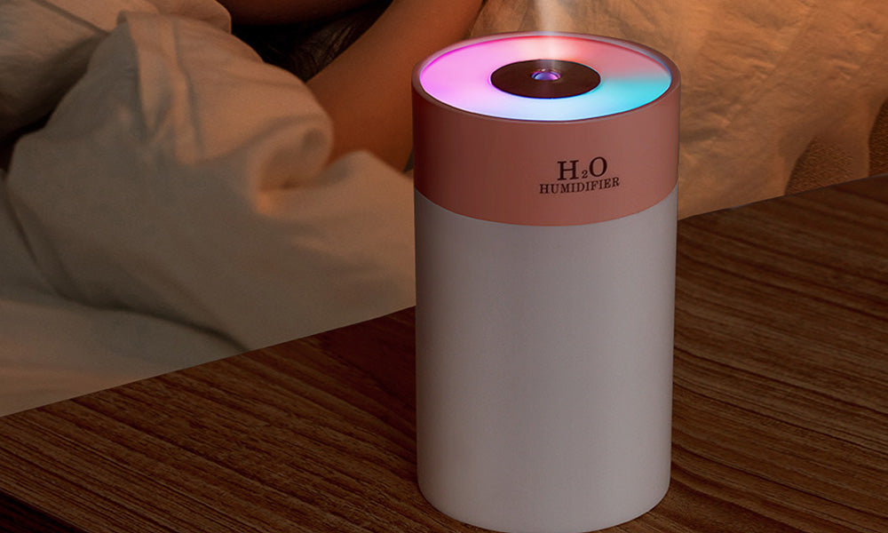 Colorful LED Humidifier with Night Light for Home