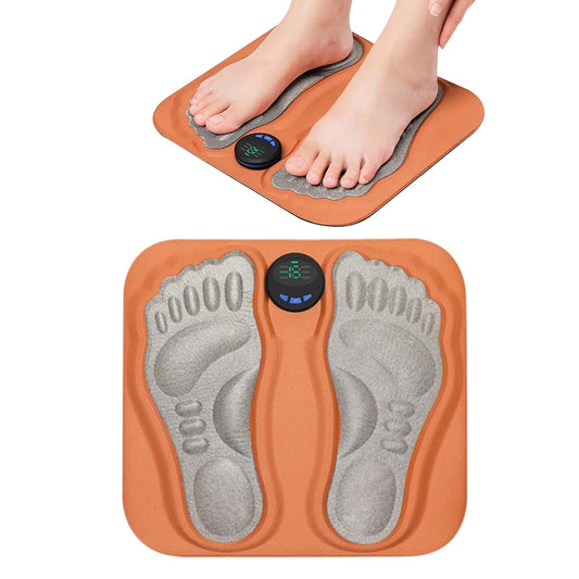 Remote Control 3D Electronic Foot Massager Mat with LCD Display for Relaxation
