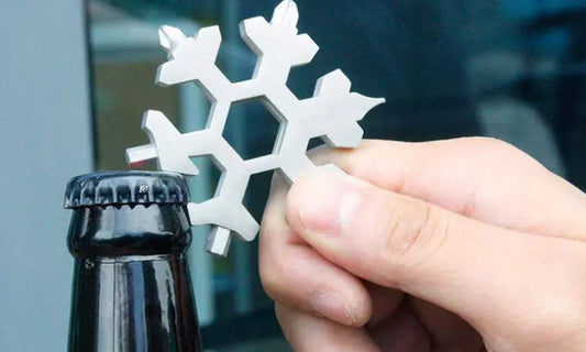 2 Pack of 18-in-1 Snowflake Multi-Tool