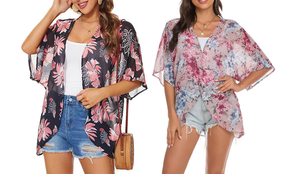 Summer Chiffon Kimono Cardigan