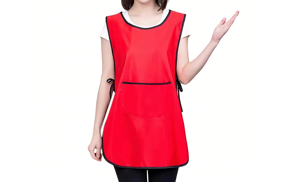 Ladies Breathable Tabard Apron for Kitchen and Catering