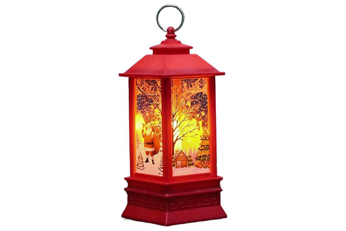 Christmas LED Lantern Xmas Tree Decoration Ornament Light