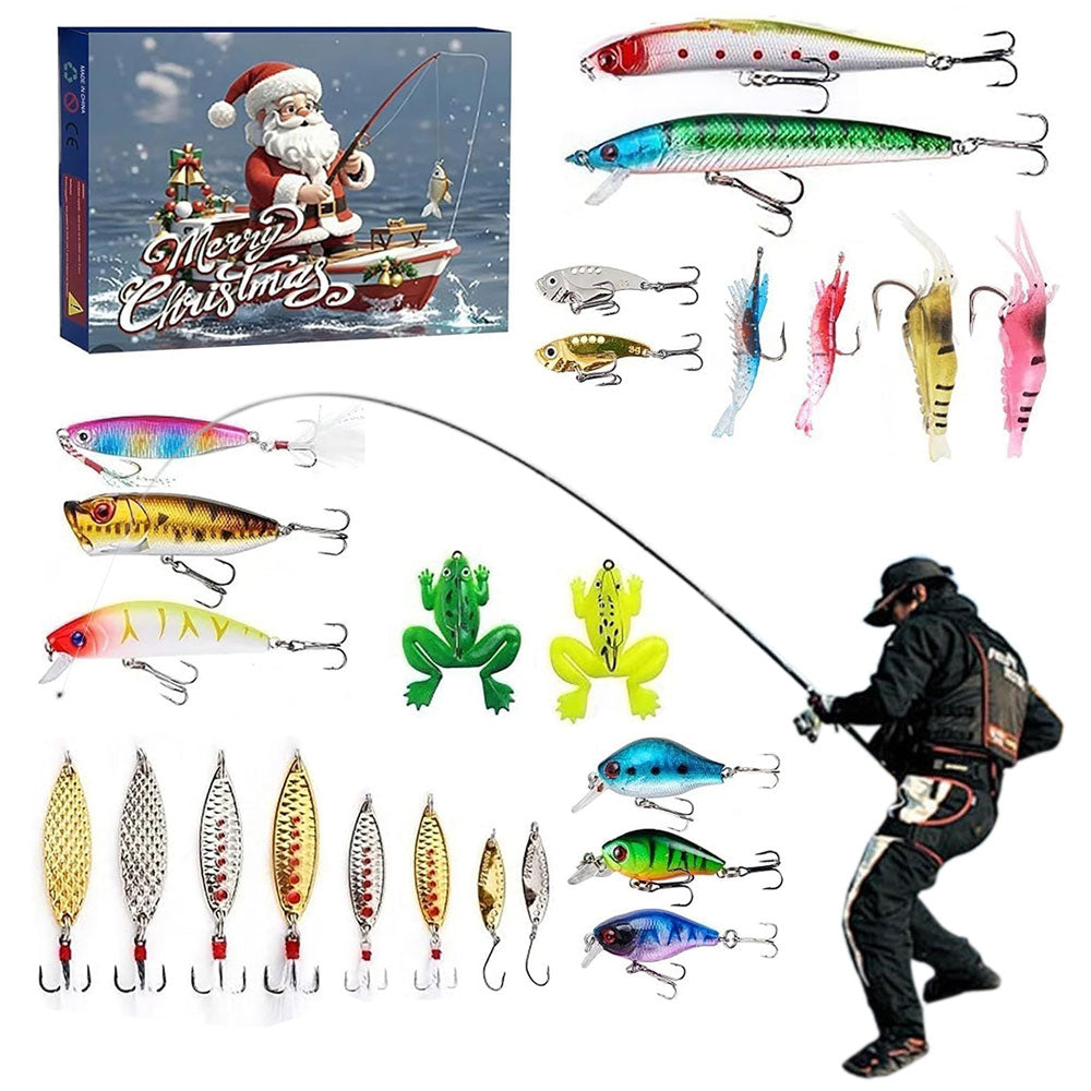 Fishing Lures Christmas Advent Calendar
