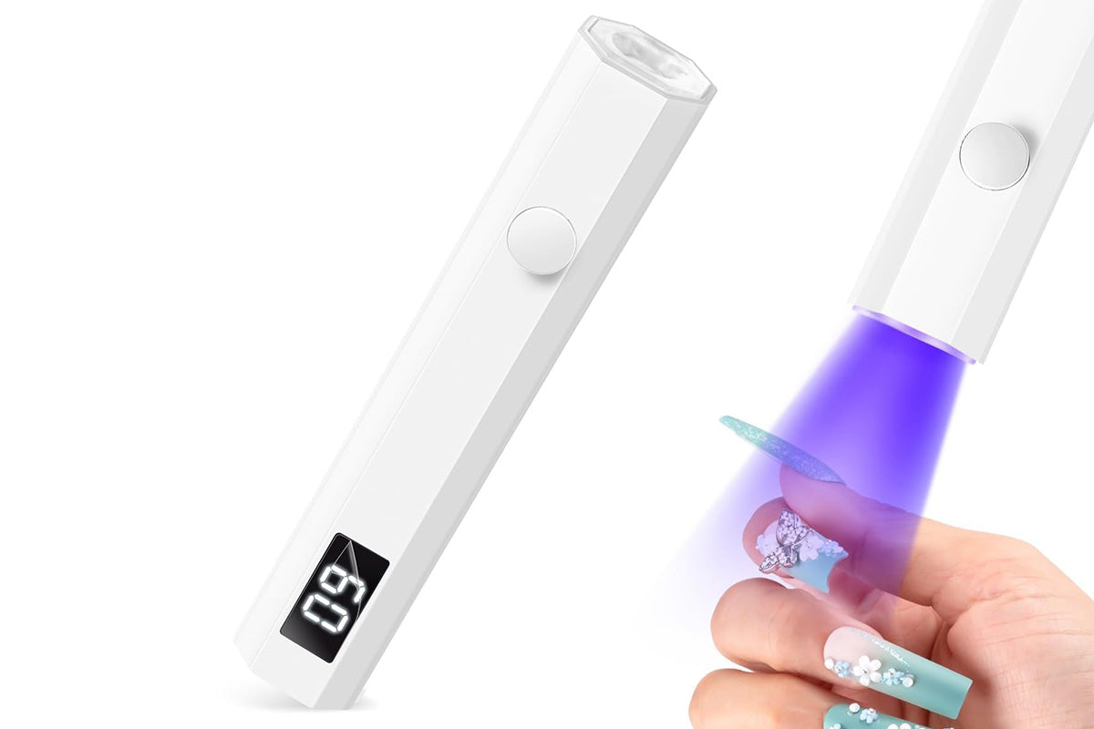 Handheld UV Nail Lamp Portable Gel Nail Dryer for Home Salon Use