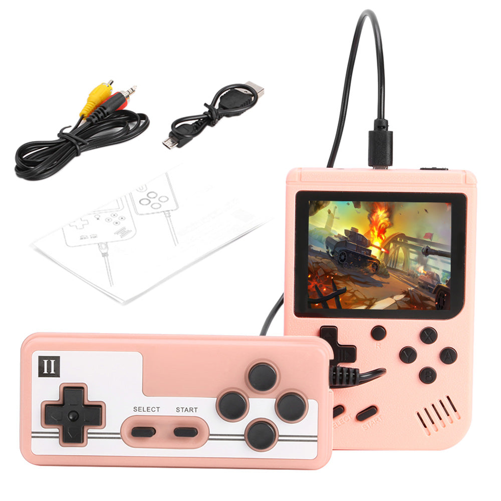 Built-in 500 Classic Games Gameboy 2-Player Mode Handheld Retro Video Game Console Kids Gifts