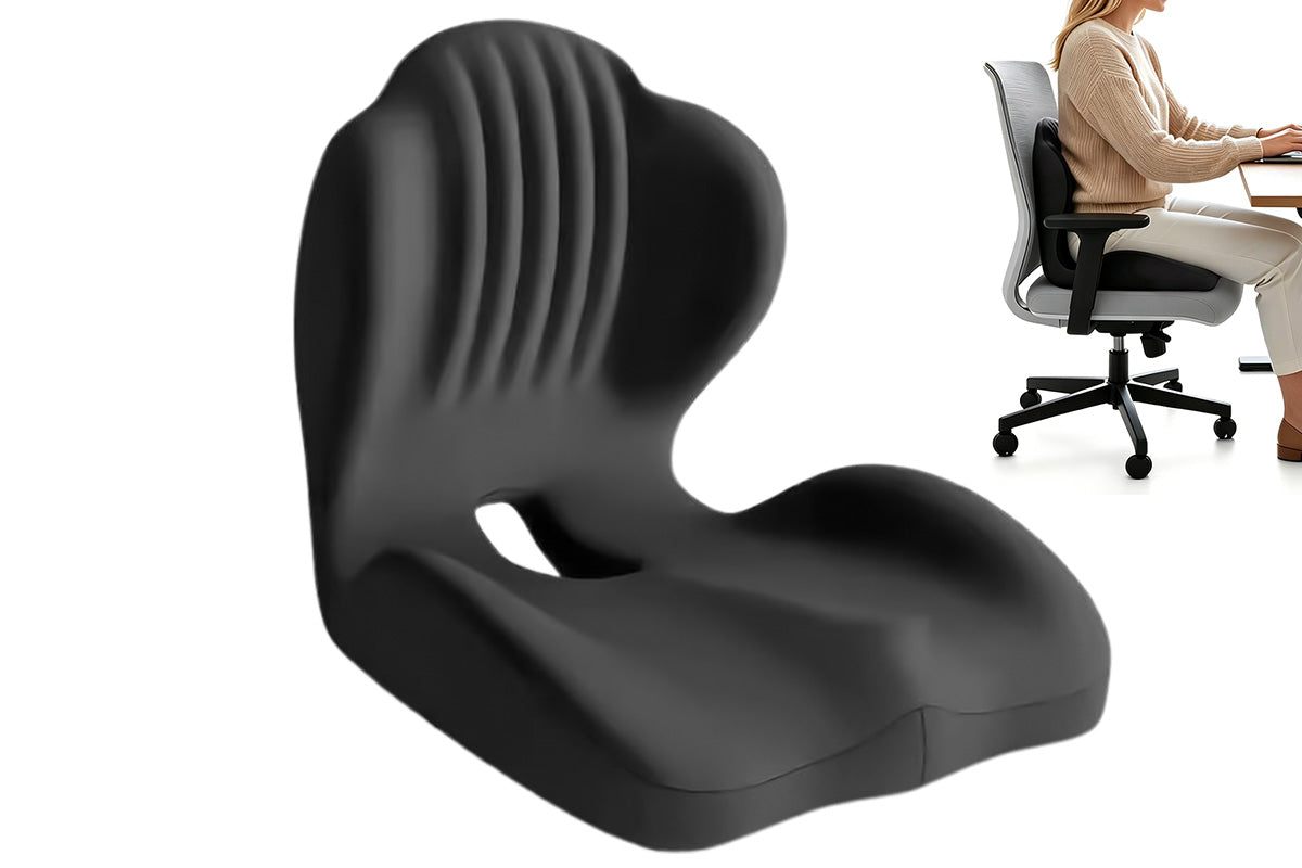 Ergonomic Back Hip Support Cushion For Office Chair And Car Seat