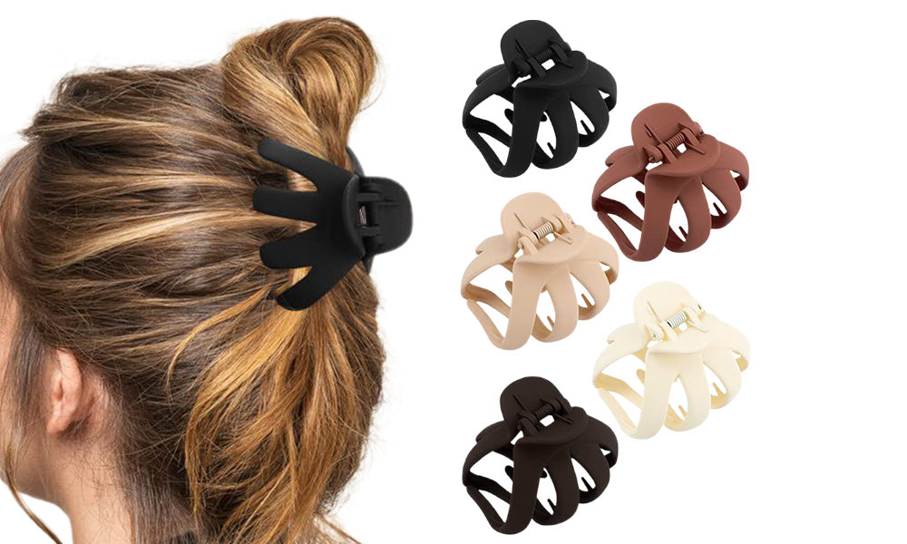 Octopus Claw Hair Clip for Back Bun and Updo Hairstyles