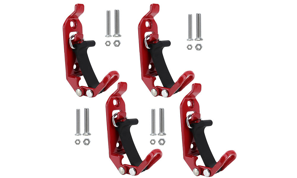2/4Pcs Shovel Axe Holders Clamp for Roof Rack Boat Wall