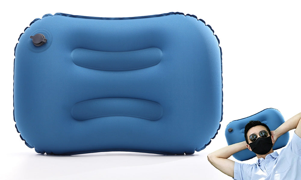 2Pcs Inflatable Travel Pillows Neck Pillows
