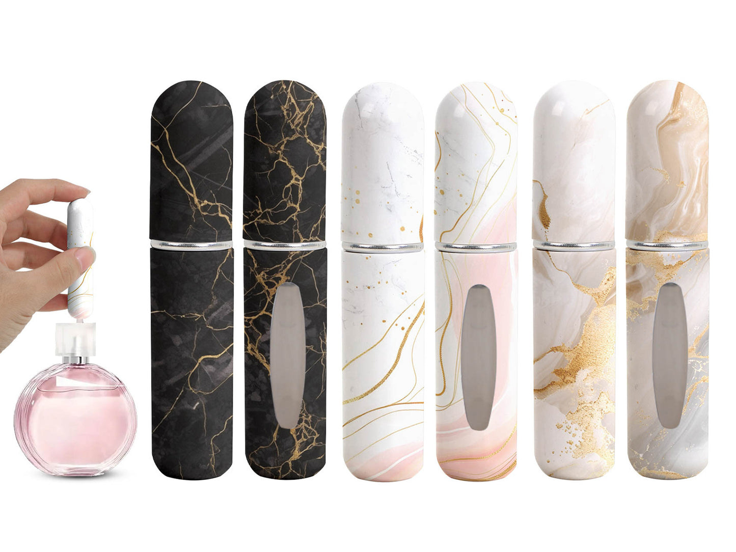 5ml Mini Empty Perfume Bottle Portable Travel Spray Atomizer