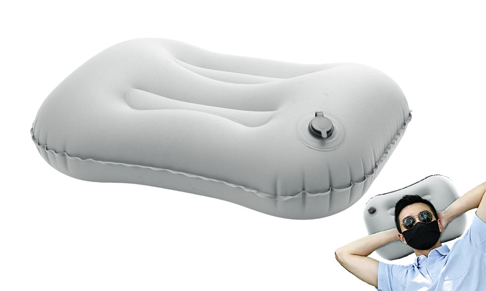 2Pcs Inflatable Travel Pillows Neck Pillows