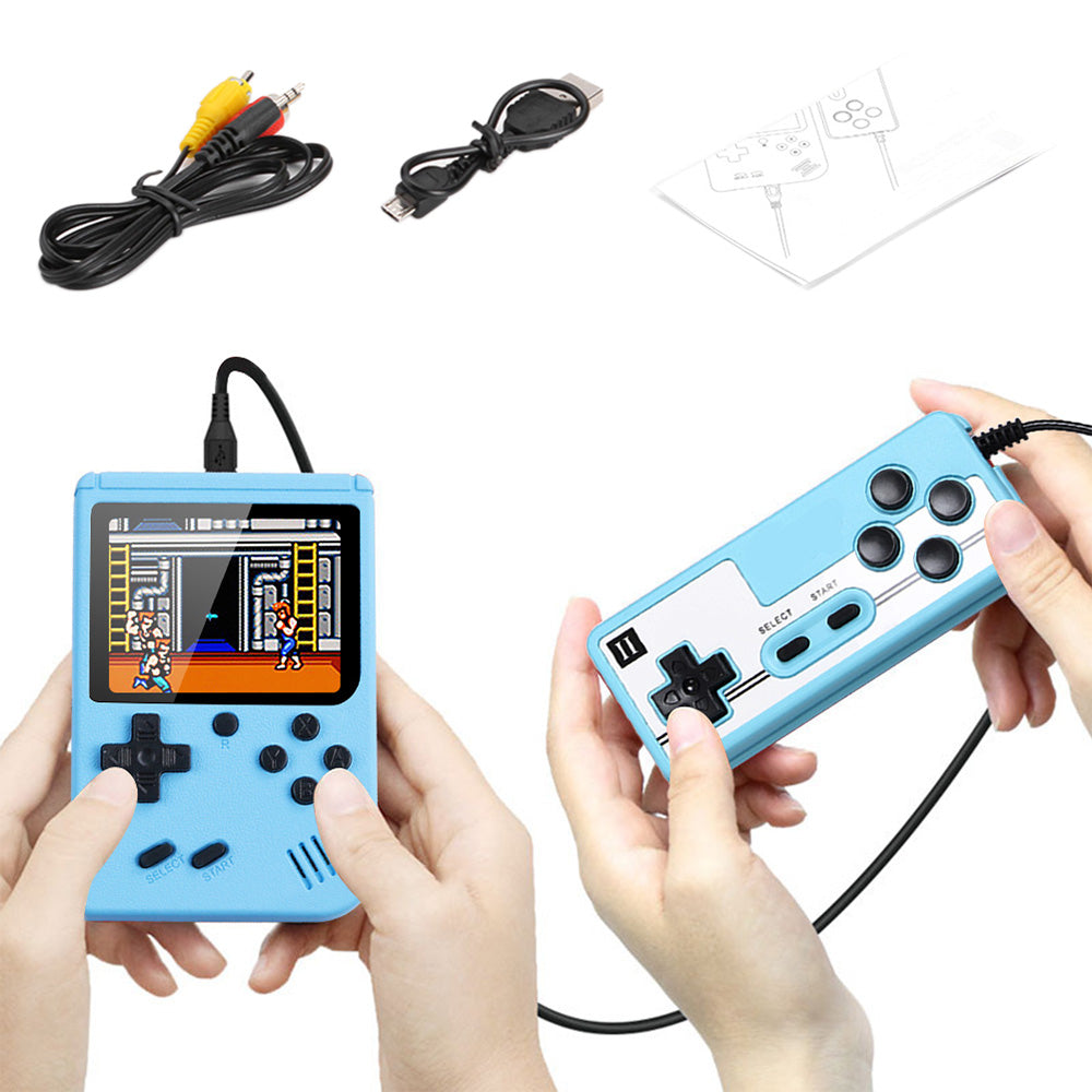 Built-in 500 Classic Games Gameboy 2-Player Mode Handheld Retro Video Game Console Kids Gifts