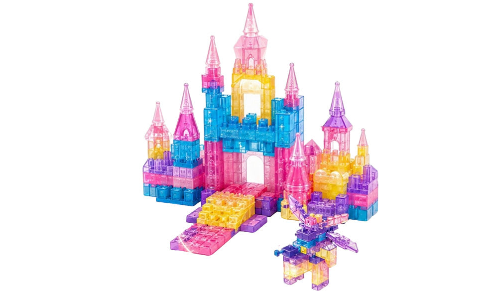 Castle Jelly Construction Pieces Creative Educational Toy for Boys Girls