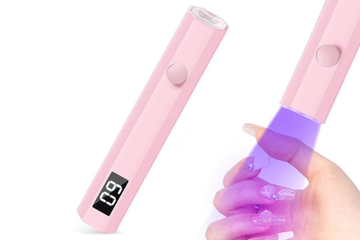 Handheld UV Nail Lamp Portable Gel Nail Dryer for Home Salon Use