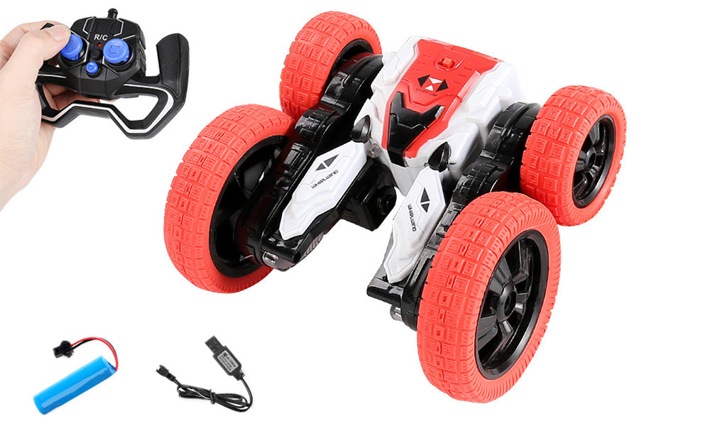 2.4G RC Stunt Car 360 Degree Remote Control Toy Car with LED Lights