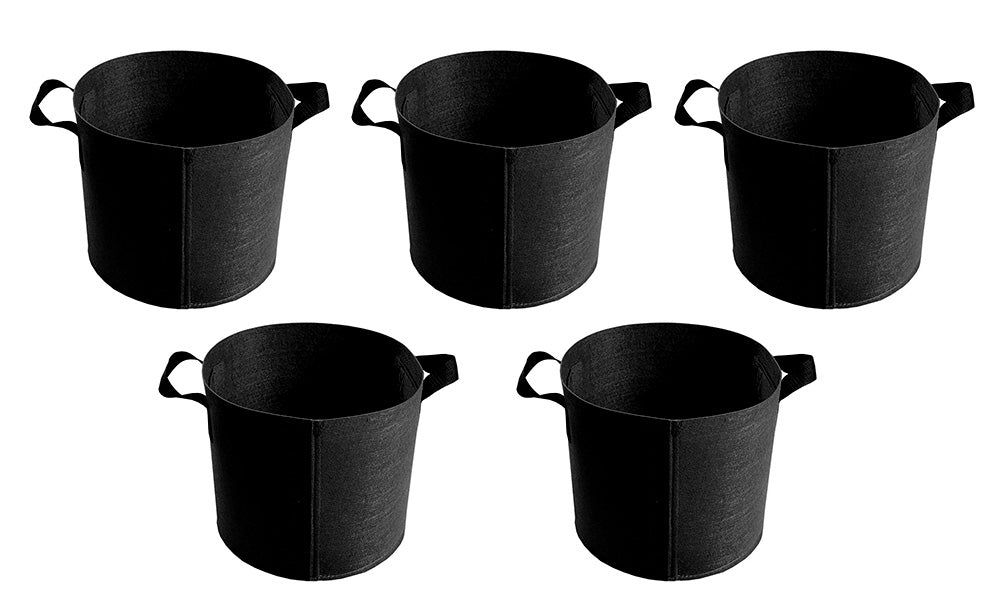 5 PCS Non-Woven Fabric Plant Grow Bags Garden Planter