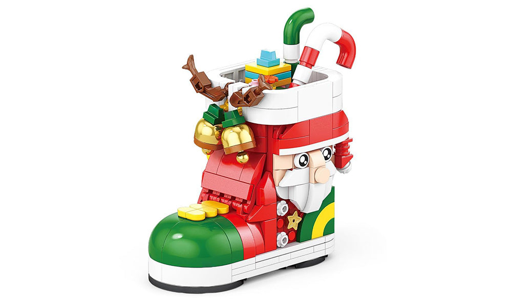 Christmas Building Brick Assembly Toy Gift and Festive Decoration