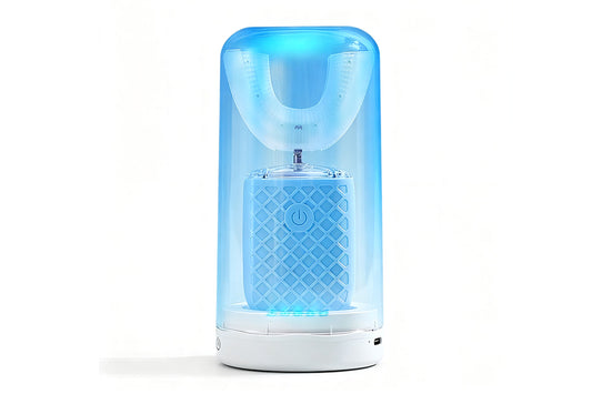 U-Shaped Automatic Electric Toothbrush with Sanitizing Cup