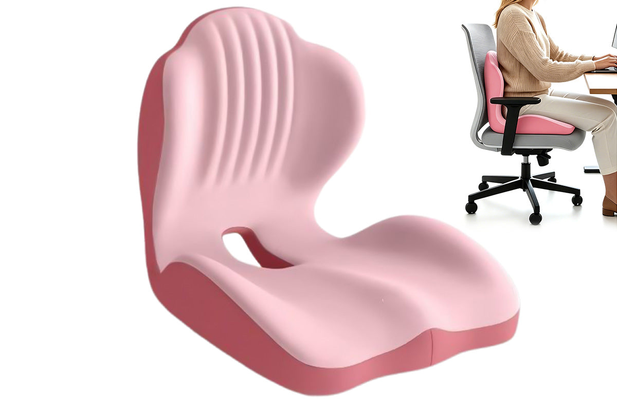 Ergonomic Back Hip Support Cushion For Office Chair And Car Seat