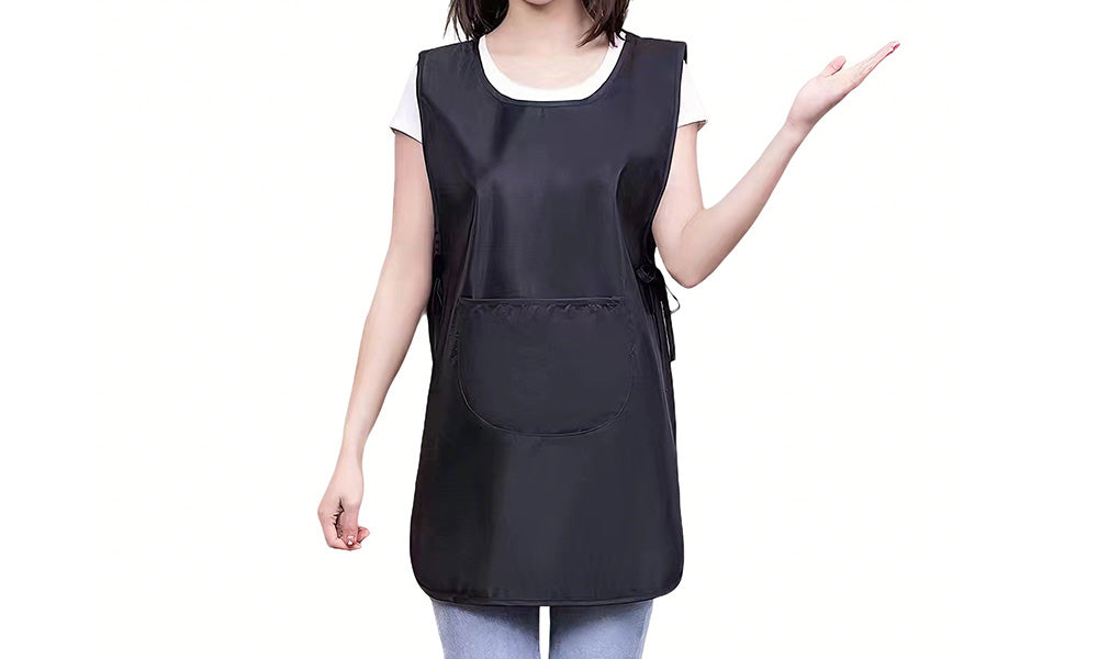 Ladies Breathable Tabard Apron for Kitchen and Catering