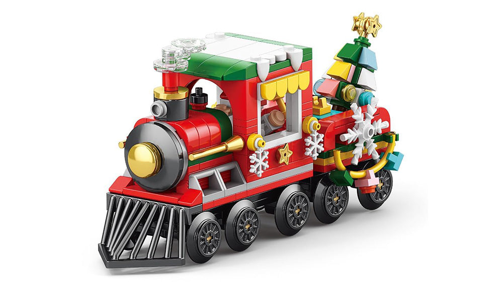 Christmas Building Brick Assembly Toy Gift and Festive Decoration