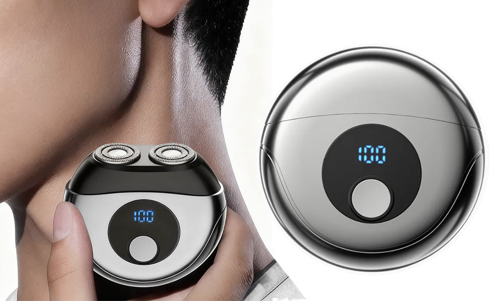 Portable USB Rechargeable Electric Shaver Mini Beard Trimmer for Men