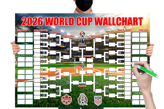 2026 World Cup Backdrop Banner Soccer Party Decoration Fabric Background for Football Theme Event