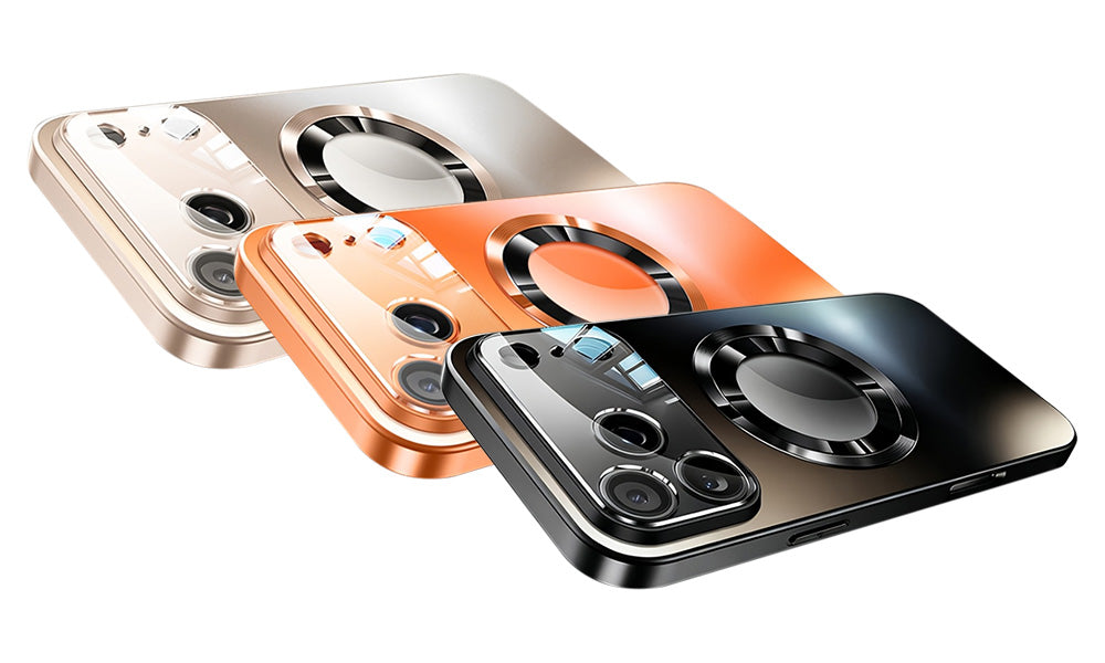 Magnetic Phone Case for iPhone 17 Pro Max with Large Window Camera Protection