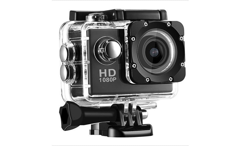 Mini 1080P Action Camera with Screen and Mount Accessories