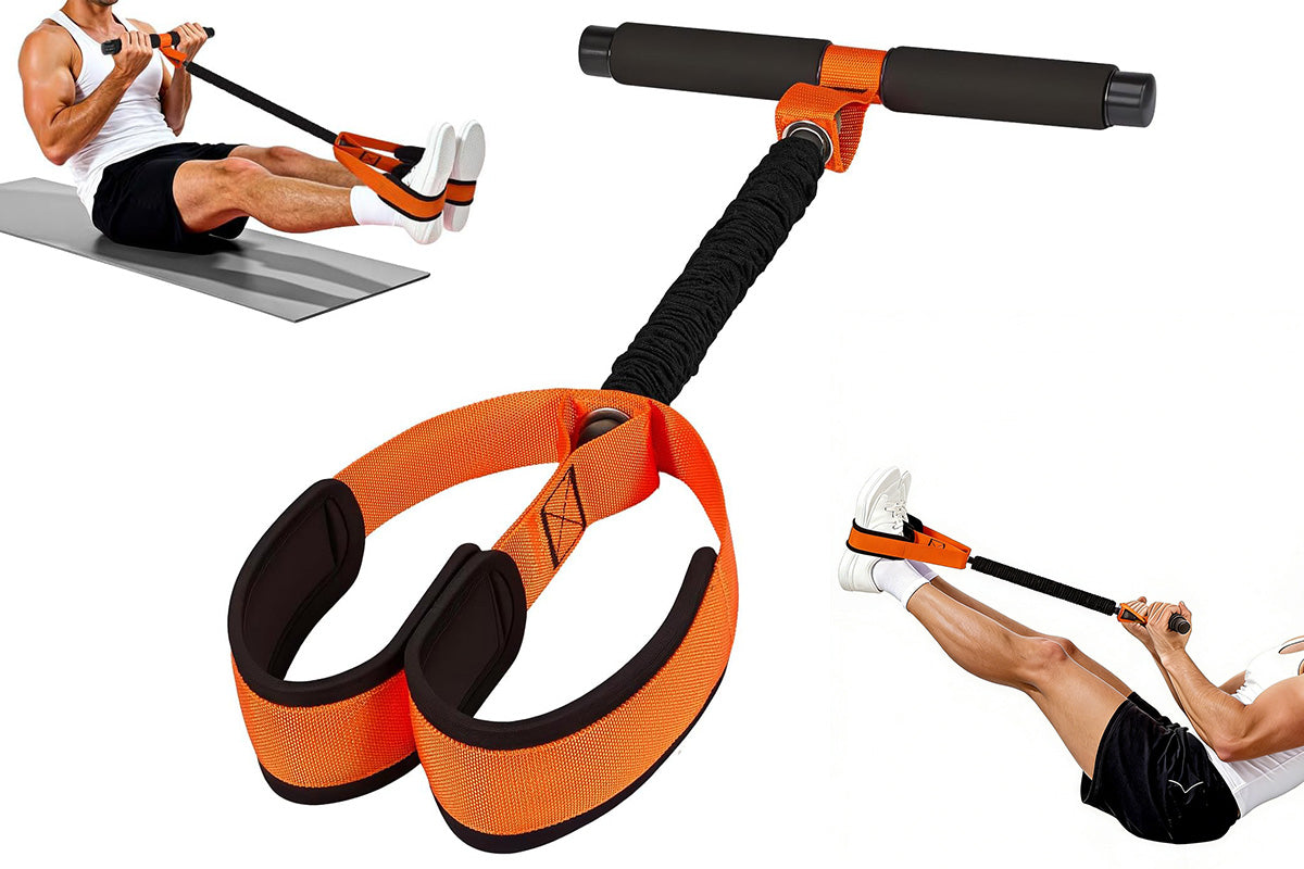Pedal Resistance Band with Handle Home Exercise