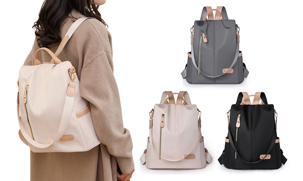 Womens Stylish Backpack Travel School Shoulder Bag