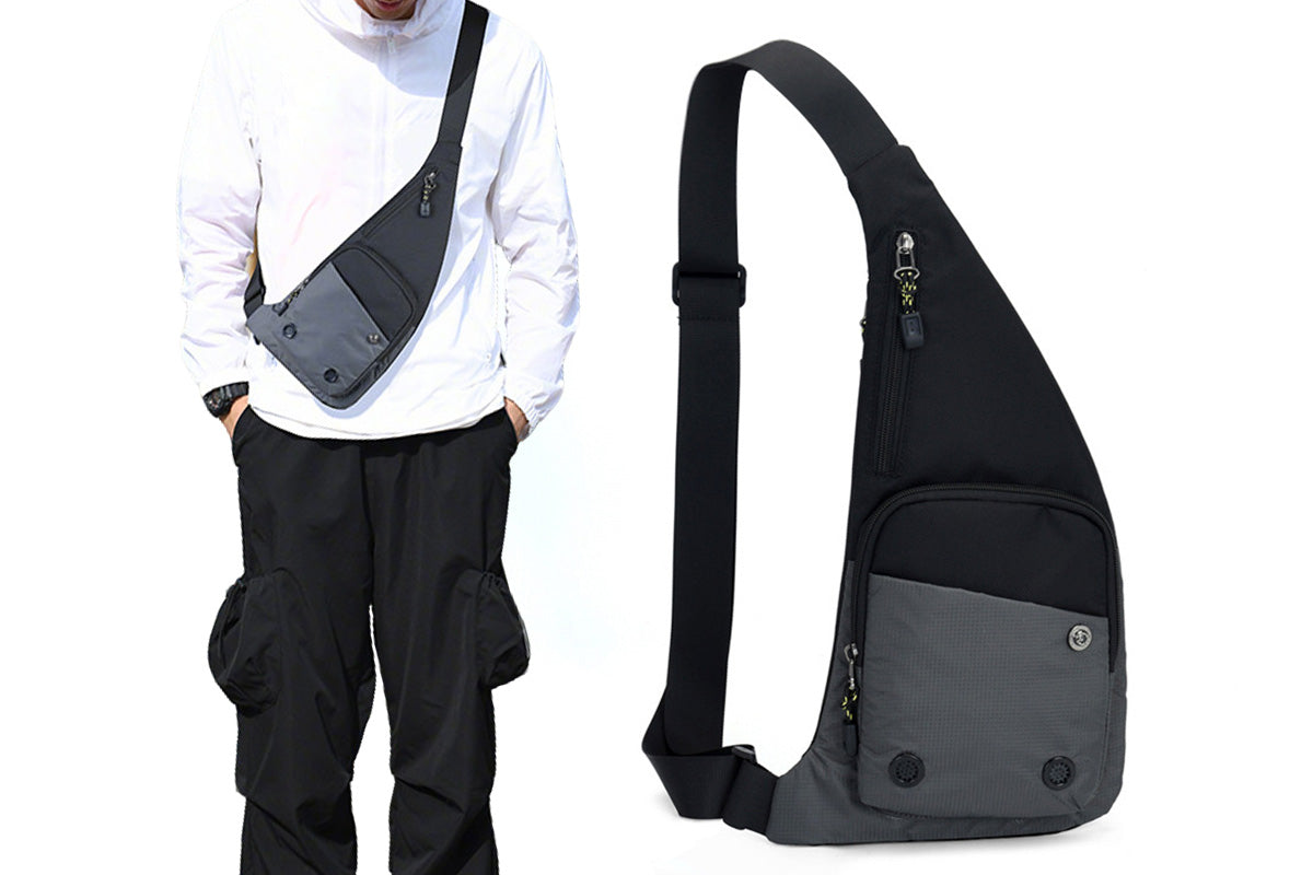 Chest Sling Bag Unisex Large Capacity