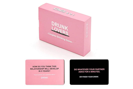 Drunk Lovers Couples Drinking Game For Date Night With 54 Game Cards