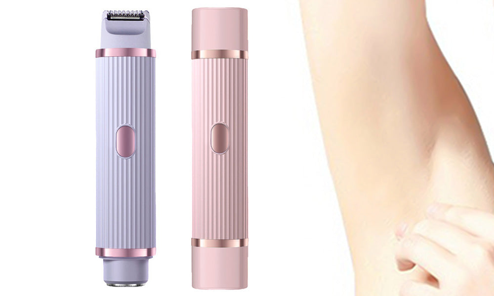2-in-1 Dual Head Electric Women’s Shaver for Bikini and Body Hair