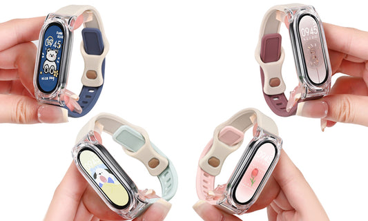 M8 Smart Fitness Tracker with Heart Rate Blood Pressure and Step Counter