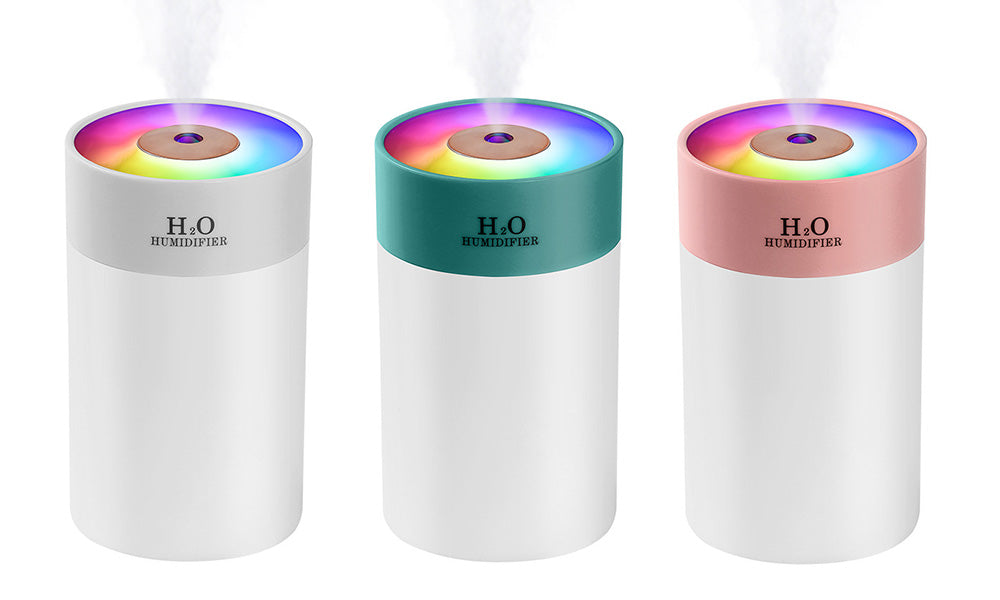 Colorful LED Humidifier with Night Light for Home