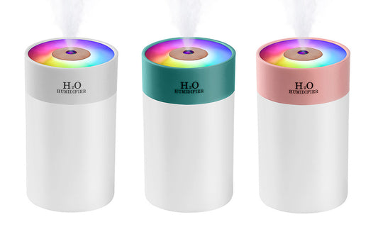 Colorful LED Humidifier with Night Light for Home