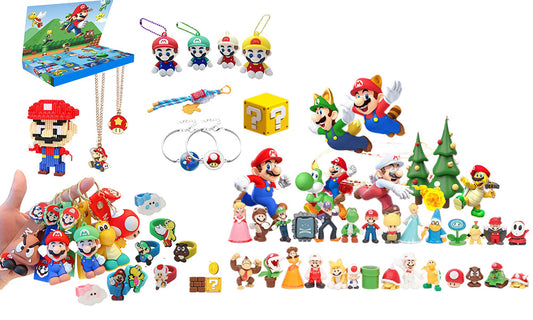 Super Mario Inspired Blind Box Countdown Figures Toy