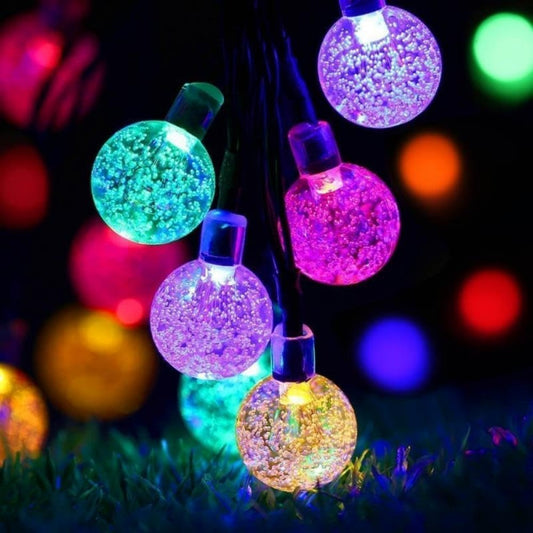 20/30 LED Solar String Lights Outdoor Waterproof for Garden Patio Decor