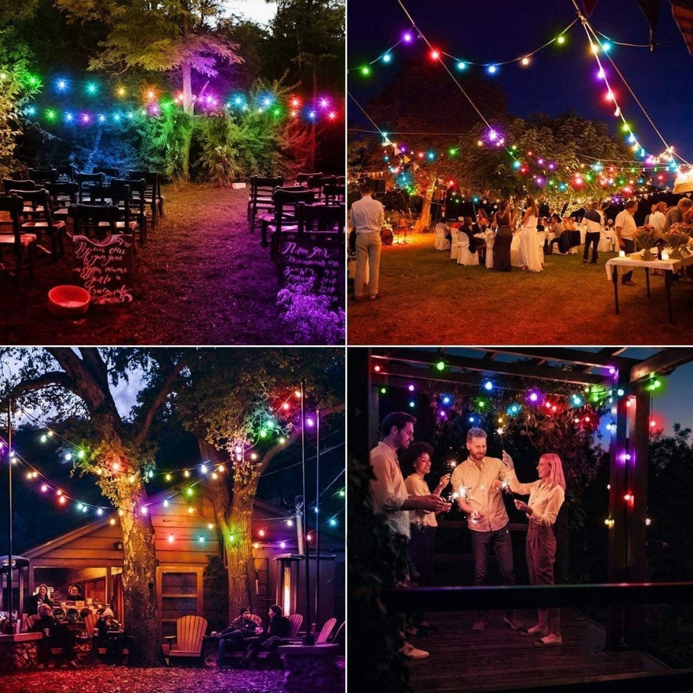 20/30 LED Solar String Lights Outdoor Waterproof for Garden Patio Decor