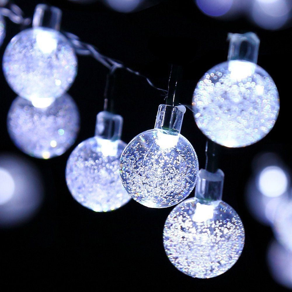 20/30 LED Solar String Lights Outdoor Waterproof for Garden Patio Decor