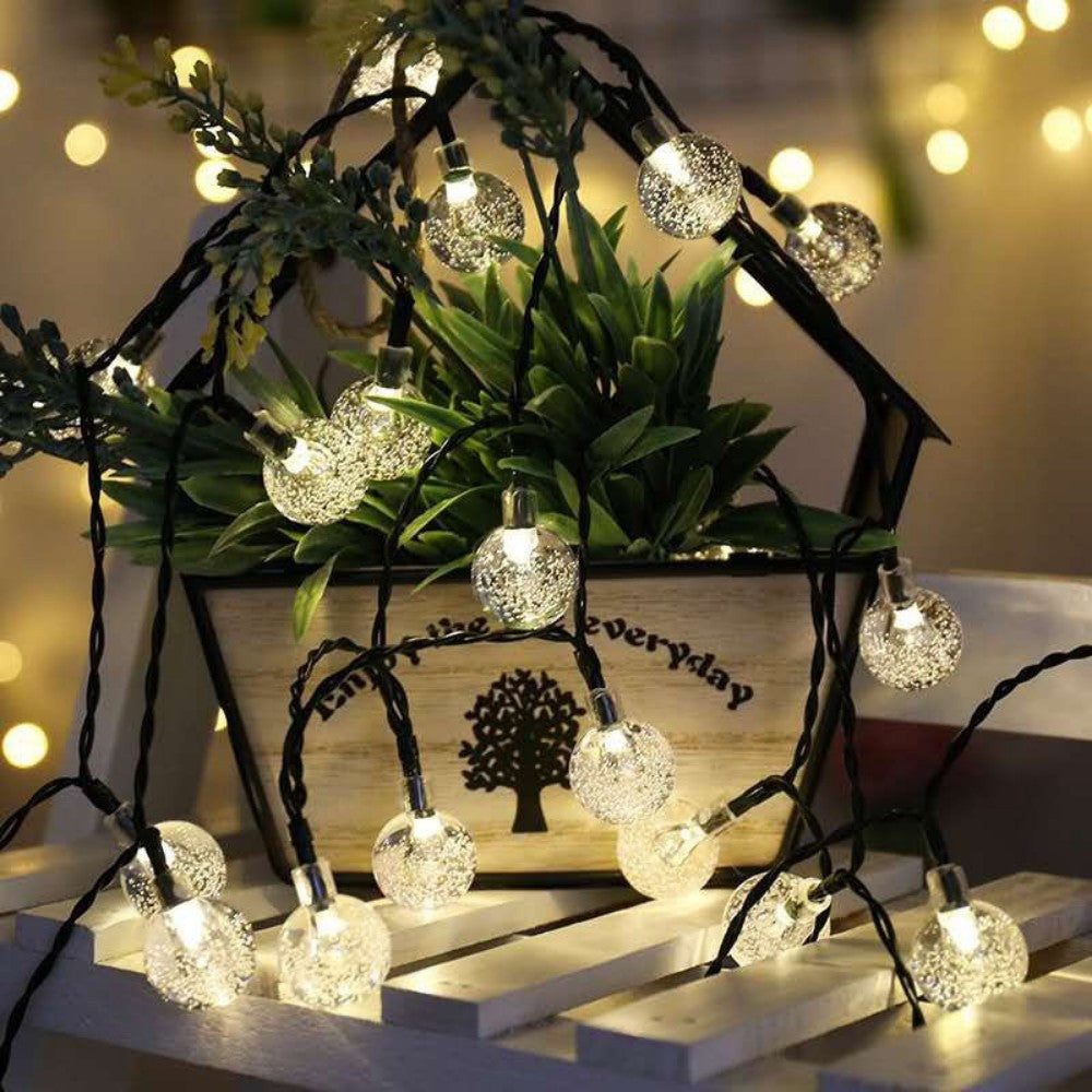 20/30 LED Solar String Lights Outdoor Waterproof for Garden Patio Decor