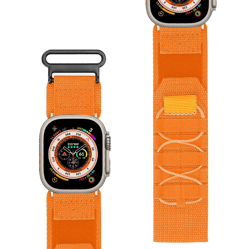 Nylon Watch Band Strap Compatible with Apple Watch 38/40/41mm - Orange