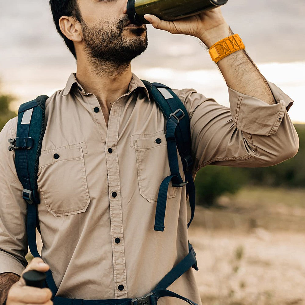 Nylon Watch Band Strap Compatible with Apple Watch 38/40/41mm - Orange