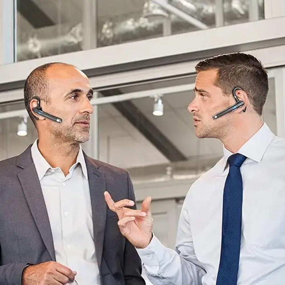 Wireless Single Ear Bluetooth 5.3 Earphone Earhook Headphone with Charging Case