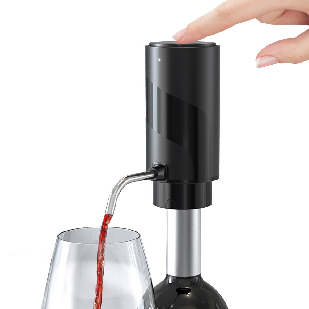 2Pcs Electric Wine Aerator Pourer Wine Opener Wine Dispenser