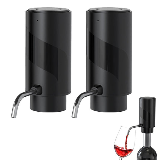 2Pcs Electric Wine Aerator Pourer Wine Opener Wine Dispenser