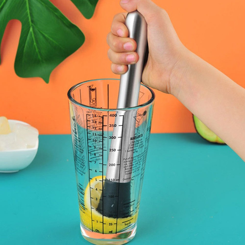 4-Piece Cocktail Shaker Set Mixer