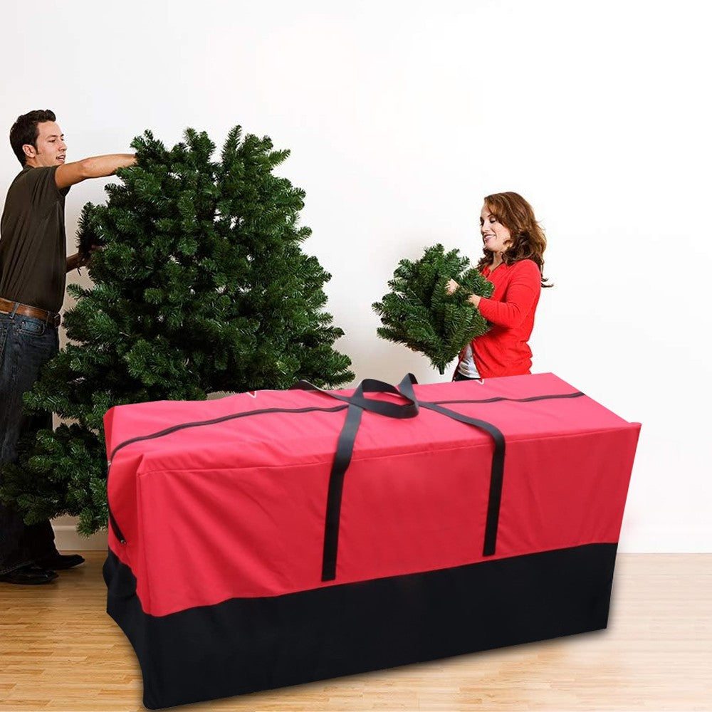 165x38x76cm Christmas Tree Storage Bag Christmas Decorations Organizer