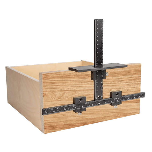Cabinet Hardware Handle Jig Aluminum Alloy Cabinet Drilling Hole Doweling Guide
